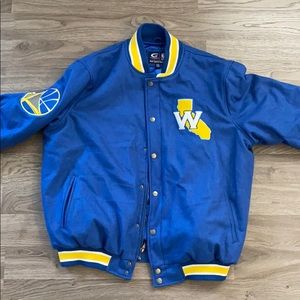 Warriors varsity jacket 🔥